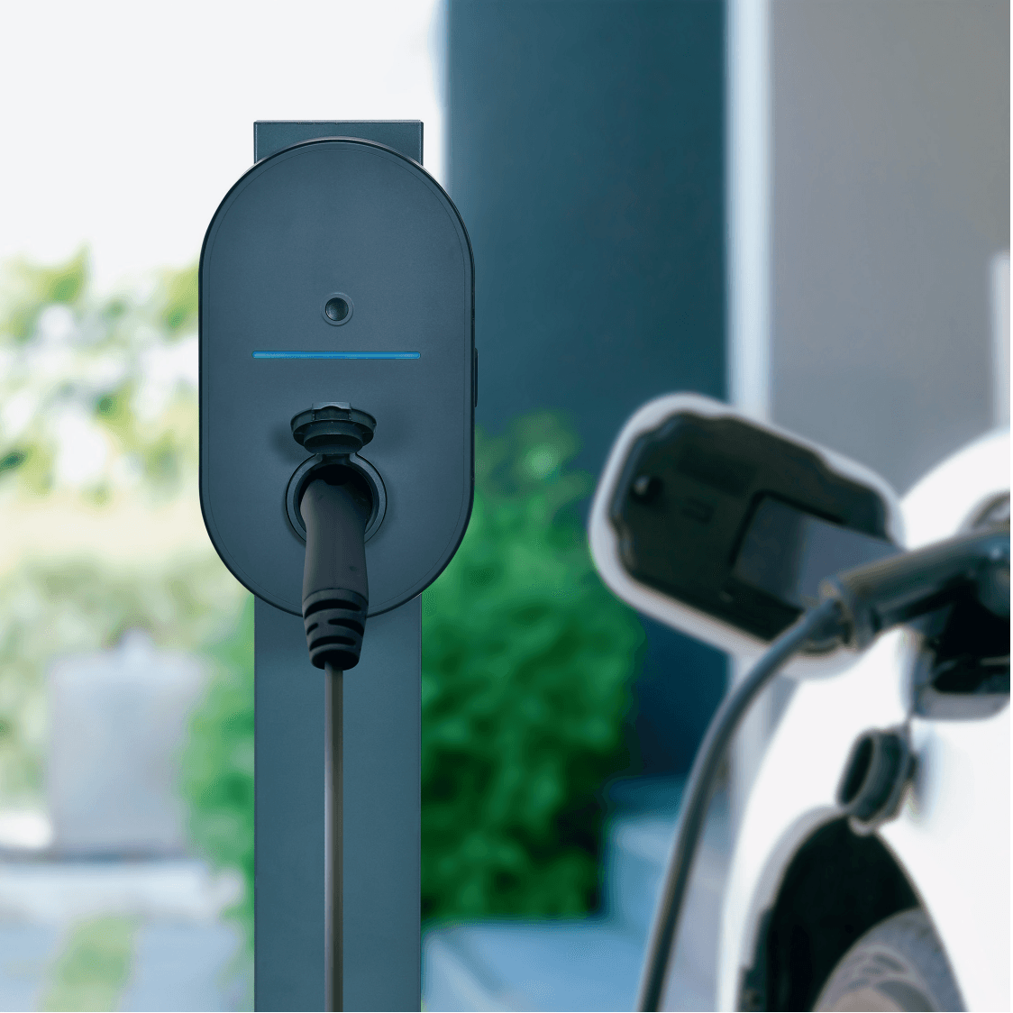 Installation d'une prise GREEN'UP pour véhicule électrique